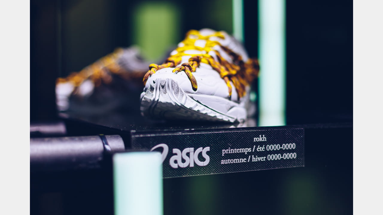 rokh x ASICS collaboration and launch event illustration 2