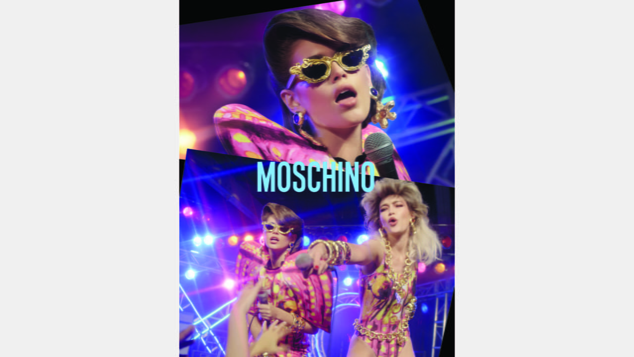 Moschino SS 2020 Campaign W/ Tyra Banks, Gigi Hadid, Bella Hadid, Kaia Gerber, Imaan Hammam & Adut Akech illustration 5