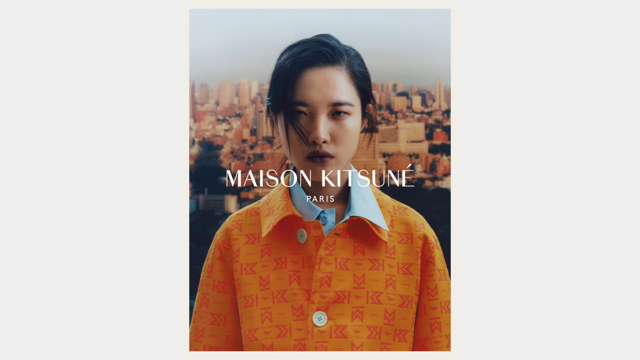 Maison Kitsuné unveils its new campaign under the creative direction of Yuni Ahn. Soft shots of strong characters. illustration 1