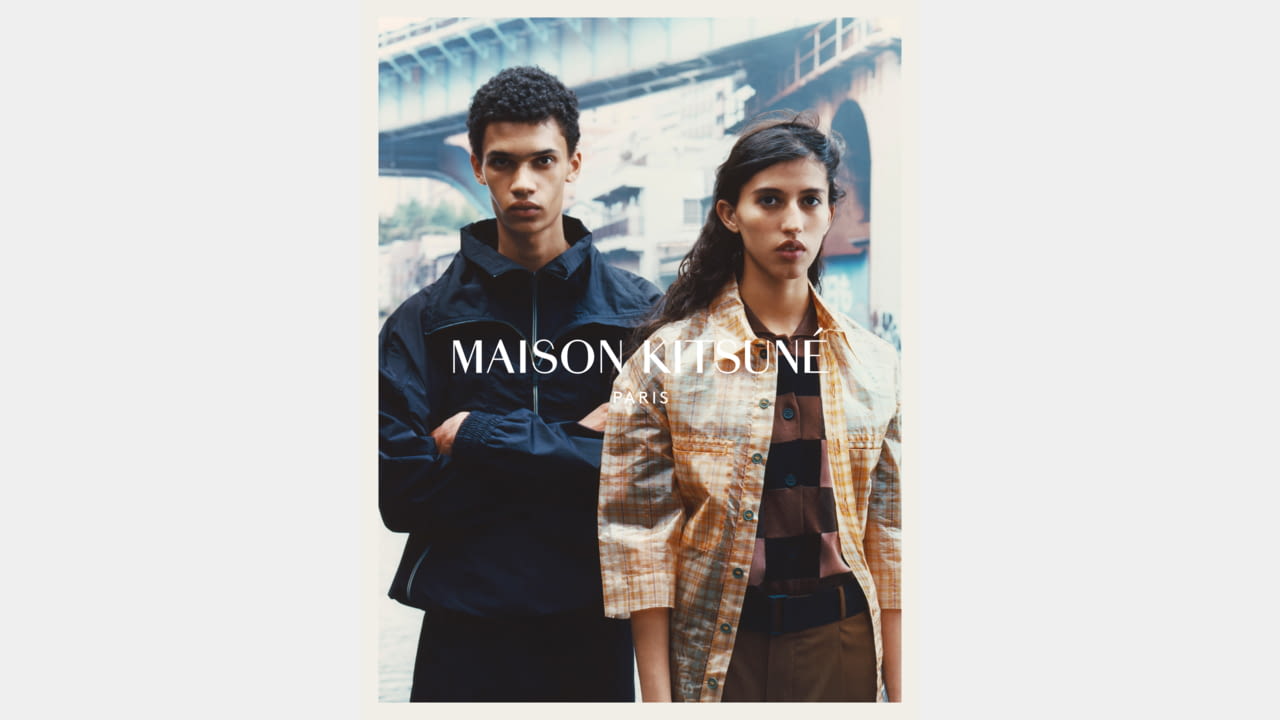 Maison Kitsuné unveils its new campaign under the creative direction of Yuni Ahn. Soft shots of strong characters. illustration 2
