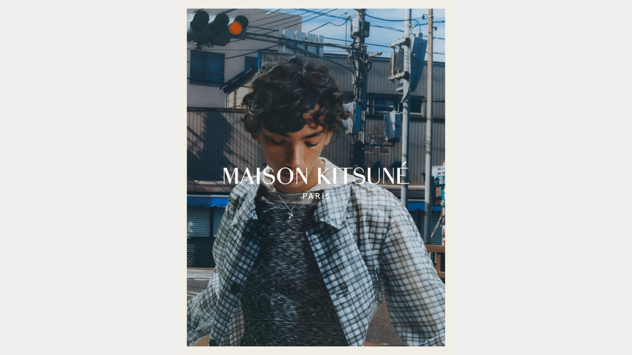 Maison Kitsuné unveils its new campaign under the creative direction of Yuni Ahn. Soft shots of strong characters. illustration 4