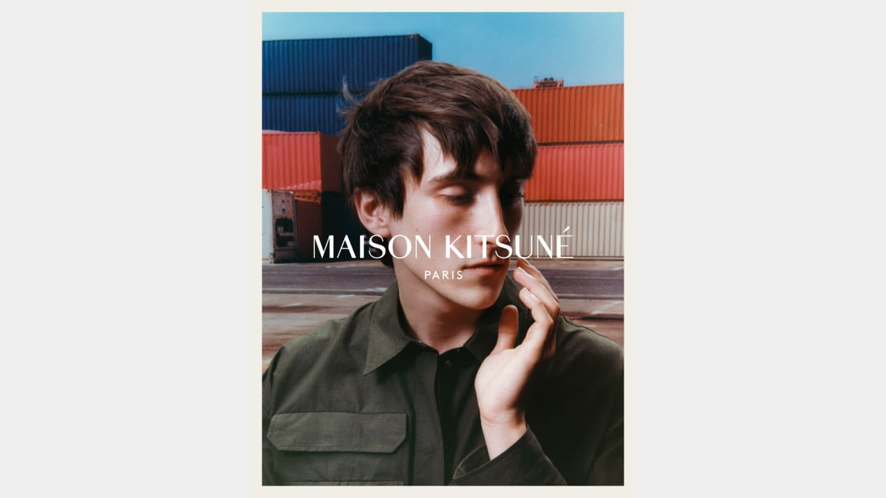 Maison Kitsuné unveils its new campaign under the creative direction of Yuni Ahn. Soft shots of strong characters. illustration 7