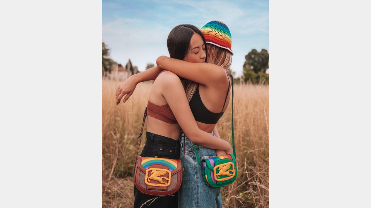 ETRO CREATES THE PEGASO PRIDE BAG TO STAND FOR DIVERSITY illustration 1