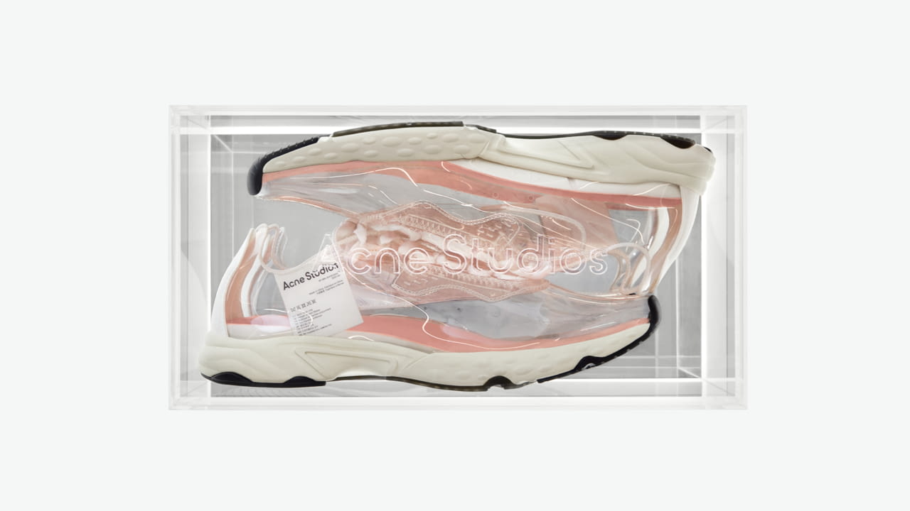 Acne Studios releases the N3W Transparent sneaker with sneaker reviewer Brad Hall illustration 1