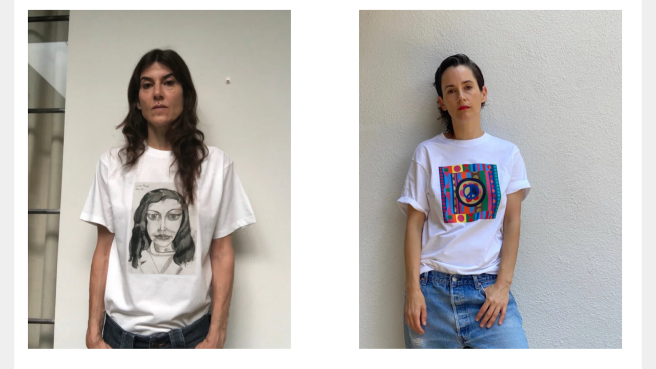 BELLA FREUD - THE ARTIST SERIES T-SHIRTS illustration 1