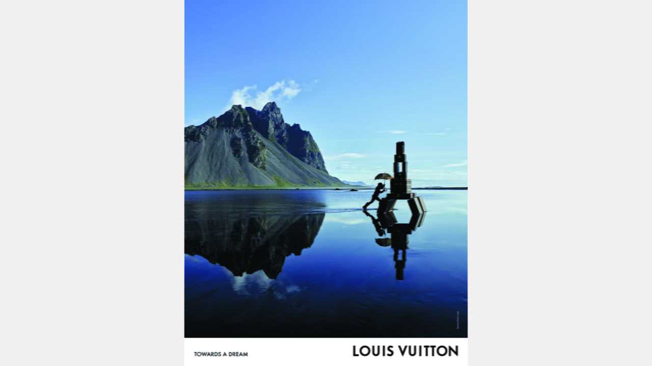 LOUIS VUITTON 4-Page Magazine PRINT AD 2022 Viviane Sassen TOWARDS A DREAM