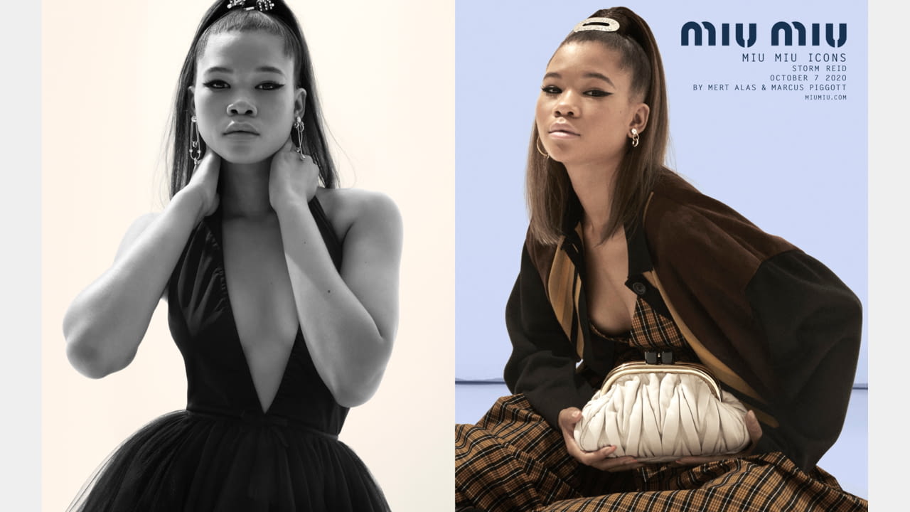 MIU MIU ICONS  HOLIDAY 2020 ADVERTISING CAMPAIGN illustration 7