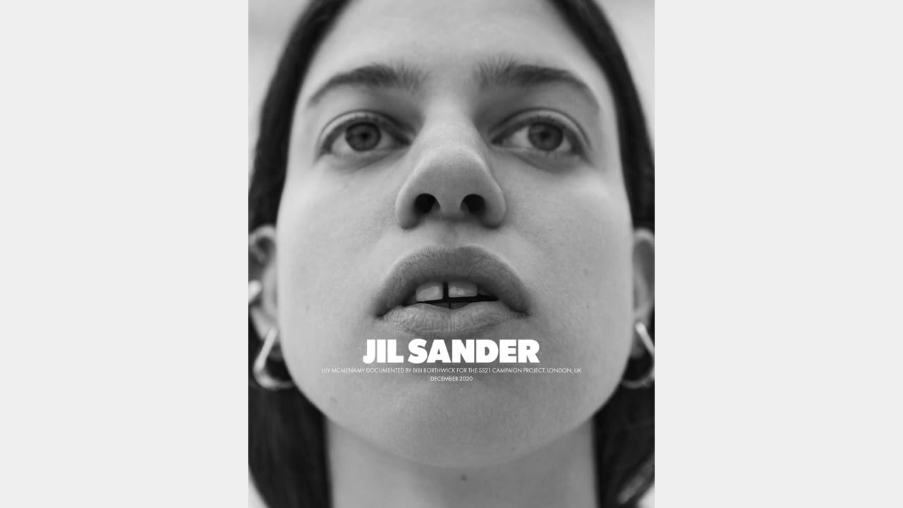 JIL SANDER SPRING/SUMMER 2021 ADVERTISING CAMPAIGN illustration 1