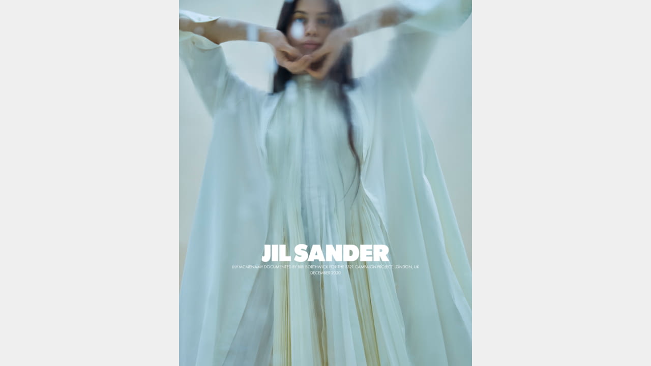 JIL SANDER SPRING/SUMMER 2021 ADVERTISING CAMPAIGN illustration 2