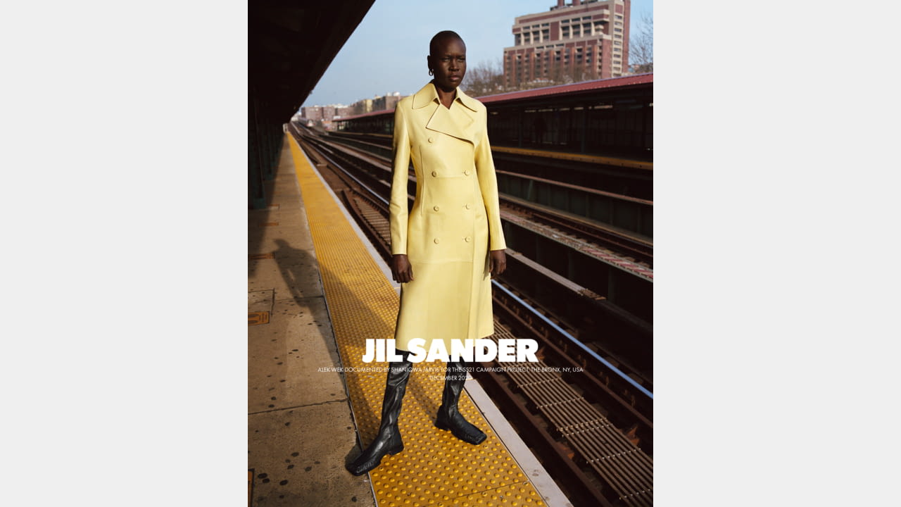 JIL SANDER SPRING/SUMMER 2021 ADVERTISING CAMPAIGN illustration 7