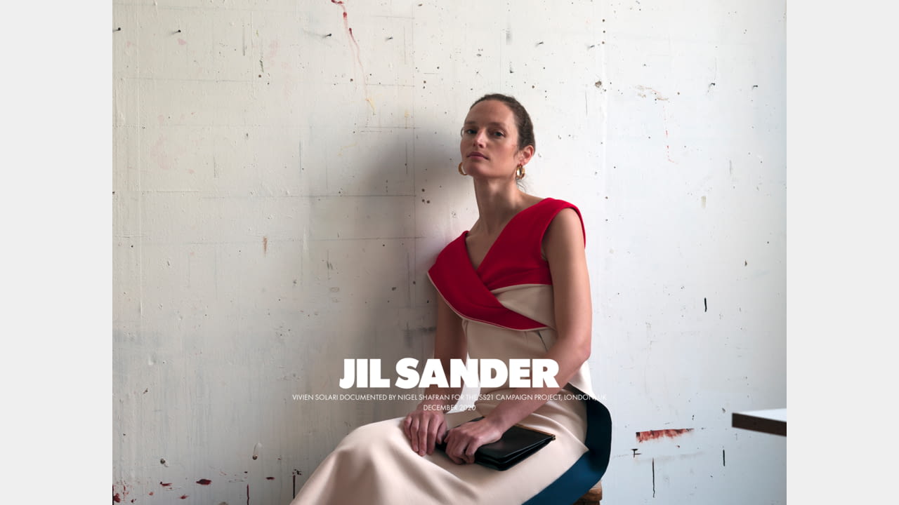 JIL SANDER SPRING/SUMMER 2021 ADVERTISING CAMPAIGN illustration 8