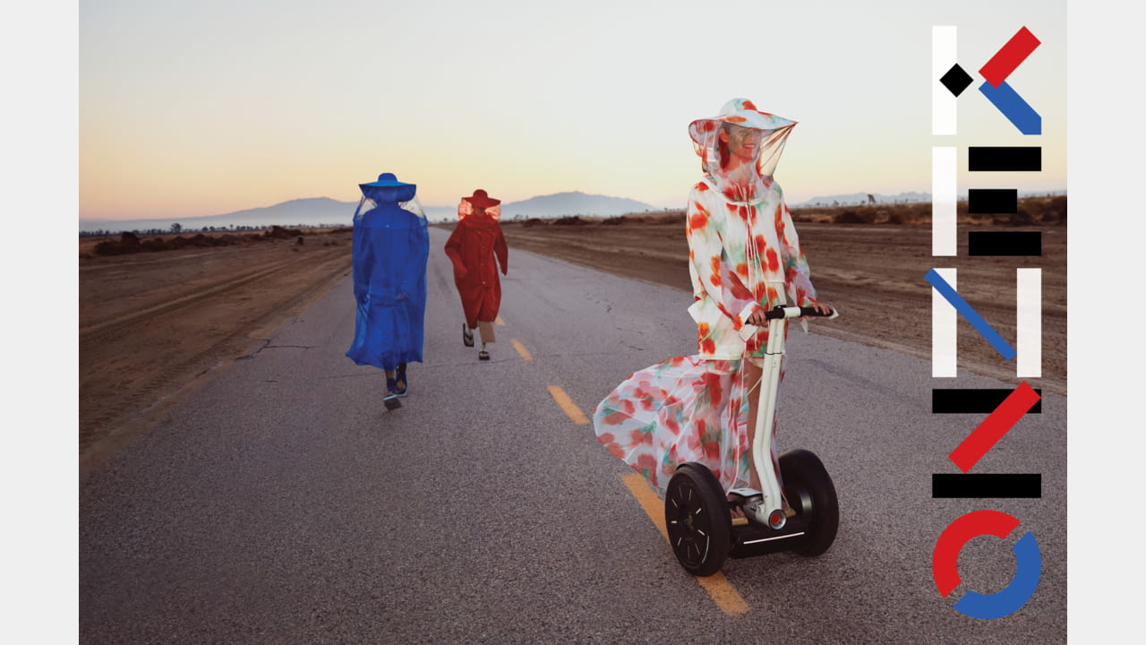 KENZO Spring Summer 2021 campaign by Felipe Oliveira Baptista illustration 1