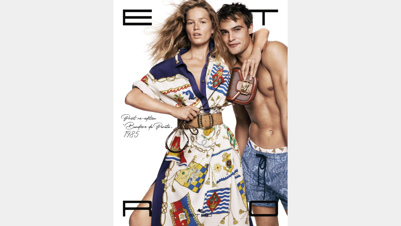 ETRO UNVEILS THE NEW SPRING SUMMER 2021ADVERTISING CAMPAIGN illustration 1