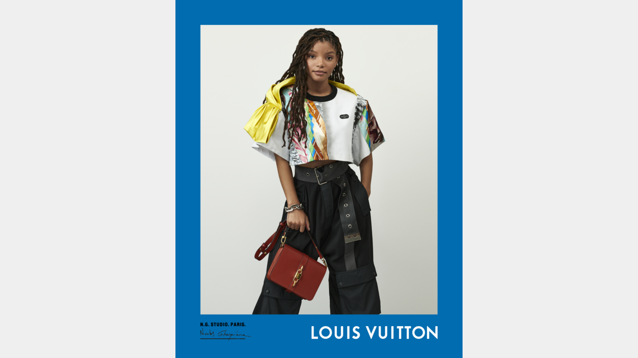 Laura Harrier does the 'Twist' for Louis Vuitton Spring 2021