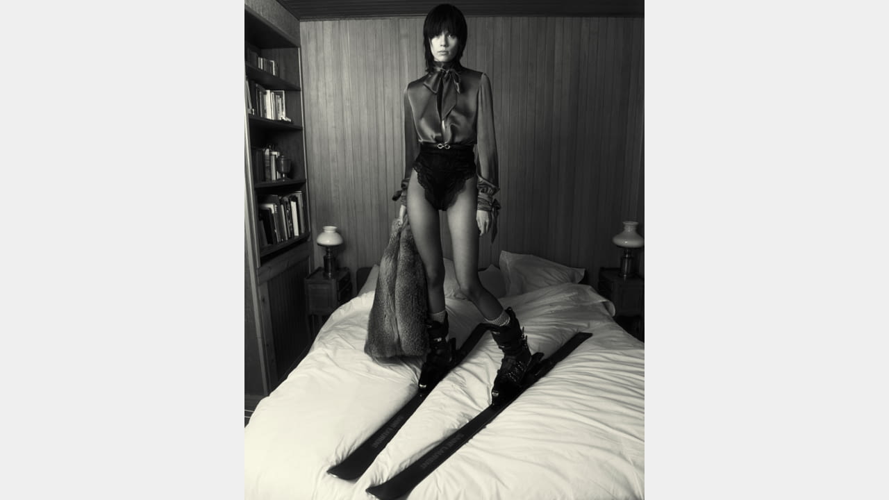 SAINT LAURENT RIVE DROITE THE WINTER GAME illustration 5