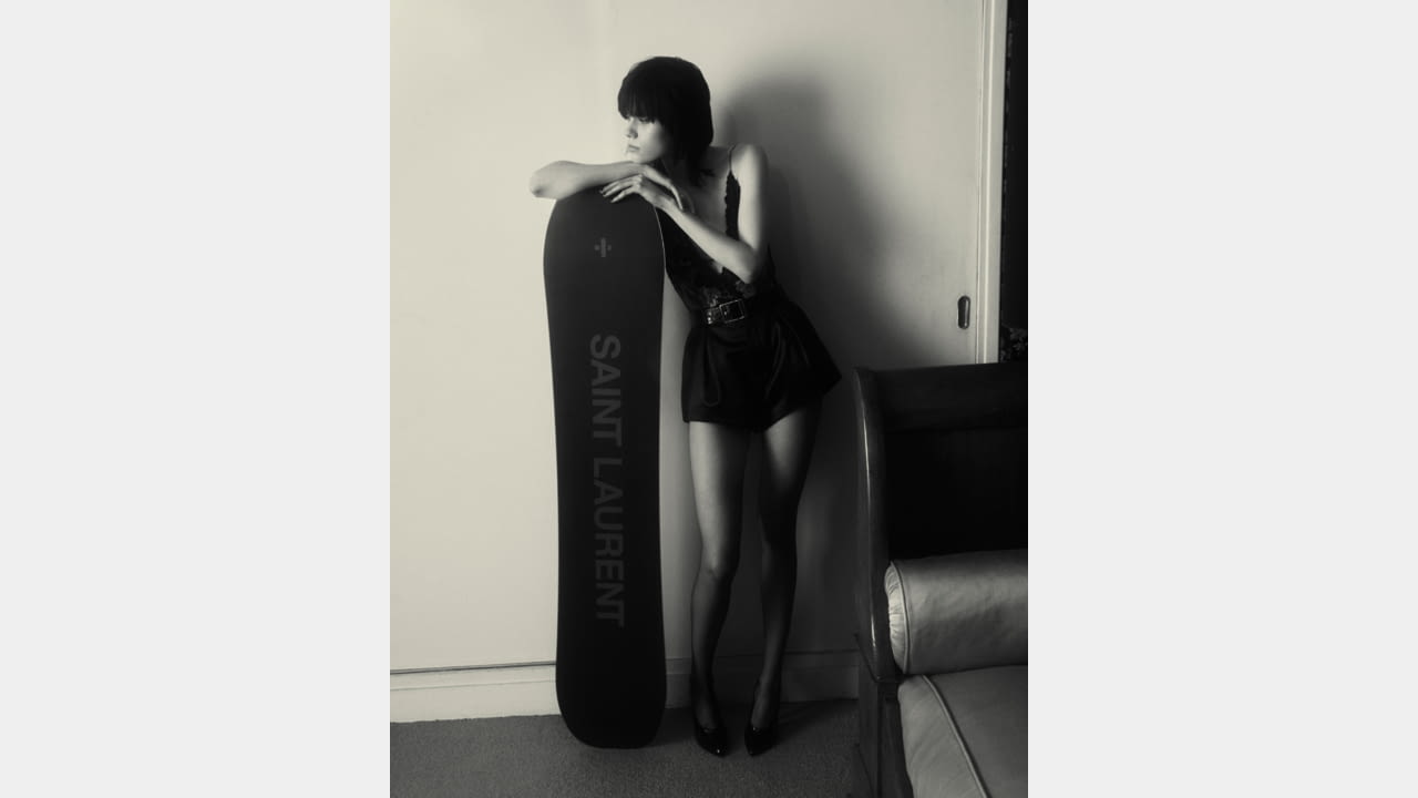 SAINT LAURENT RIVE DROITE THE WINTER GAME illustration 9