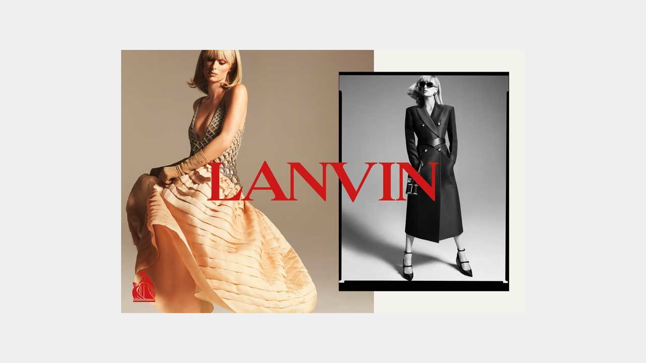 LANVIN announces that Paris Hilton is starring in its Spring/Summer 2021 advertising campaign illustration 1