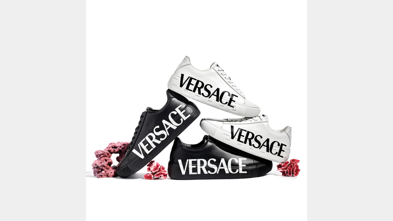 The Article Versace Launches The Greca Sneaker