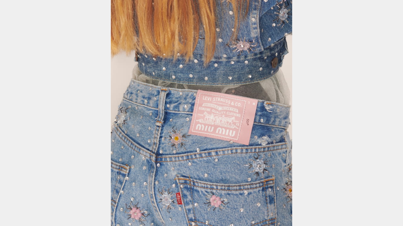 Upcycled by Miu Miu in collaboration with Levi’s® illustration 2