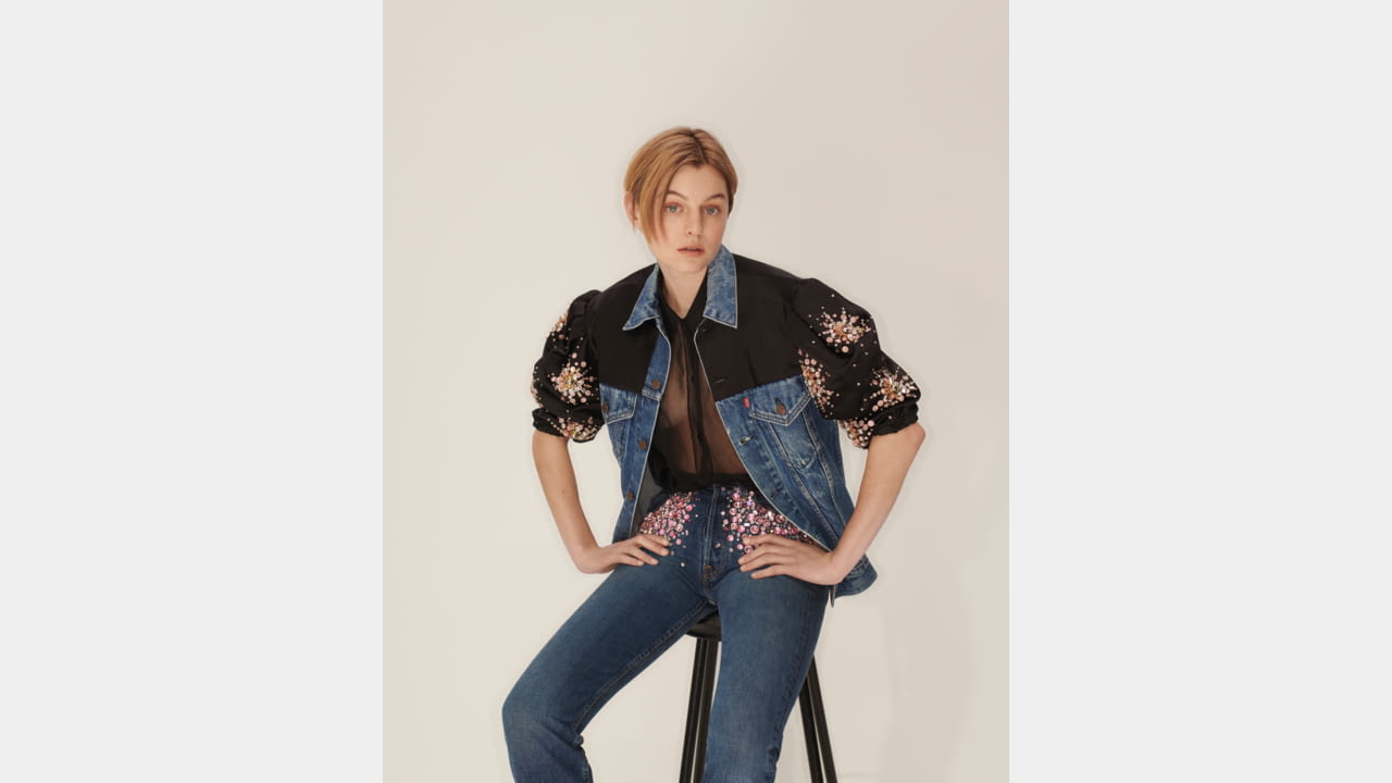 Upcycled by Miu Miu in collaboration with Levi’s® illustration 3