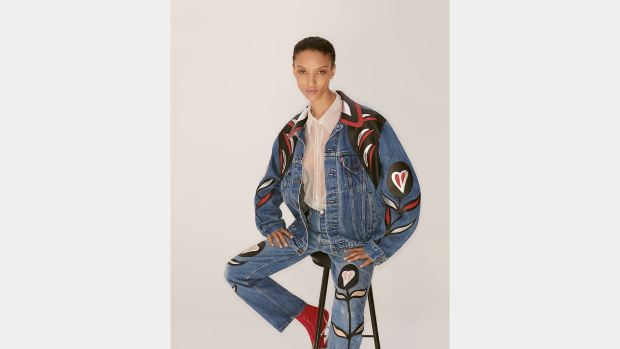 Upcycled by Miu Miu in collaboration with Levi’s® illustration 4
