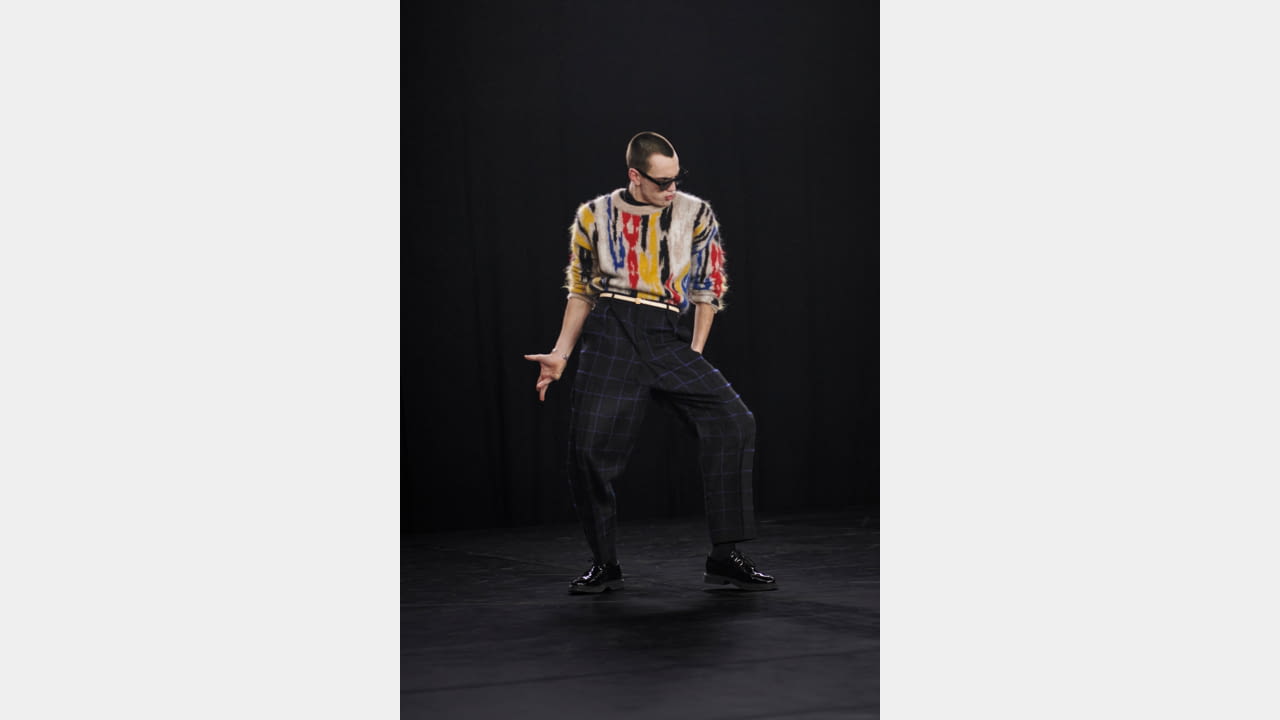 SAINT LAURENT NIGHT TRAIN FALL WINTER 2021 JEAN-PAUL GOUDE ANTHONY VACCARELLO illustration 5