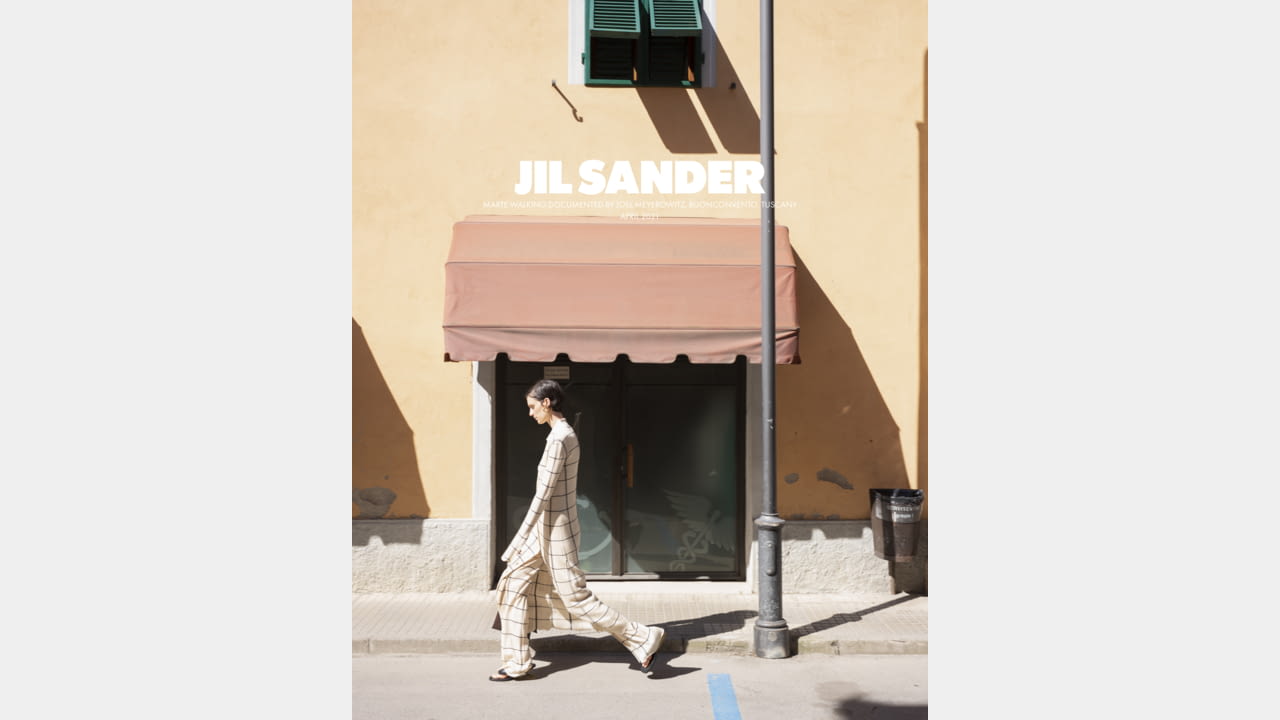 JIL SANDER FALL/WINTER 2021 ADVERTISING CAMPAIGN illustration 1