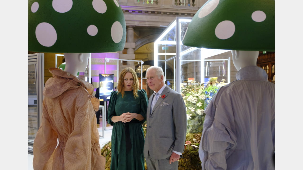 COP26: STELLA McCARTNEY LAUNCHES ‘FUTURE OF FASHION’ MATERIAL INNOVATION EXHIBIT AND ON-STAGE PANEL illustration 2