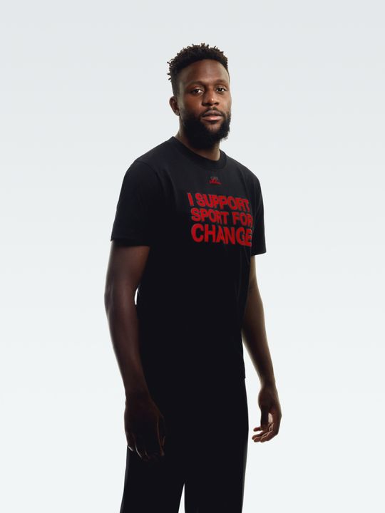 Off-White and AC Milan renovate youth sports center and launch  limited edition t-shirt to support Fondazione Milan illustration 2