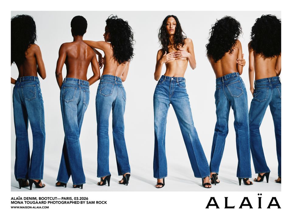 Alaïa Denim - A Study Of The Body illustration 3