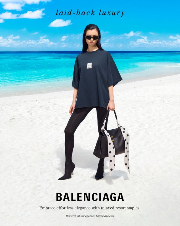 Balenciaga High Summer Campaign illustration 4