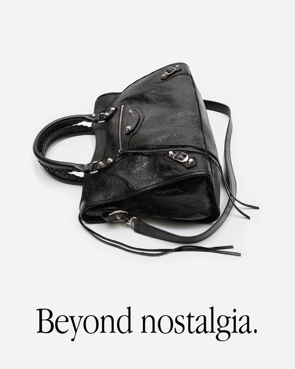 Balenciaga Le City bag campaign illustration 2