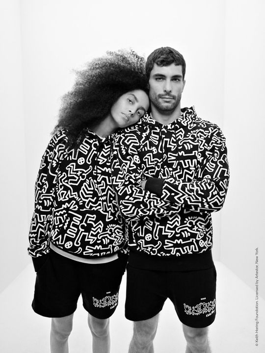 DRAWING INSPIRATION : NEW BOSS LEGENDS COLLECTION CELEBRATES KEITH HARING illustration 2