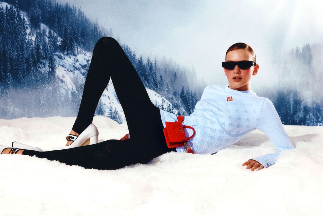 Casablanca Debuts Its First Ski Capsule, Including Skis By Swiss Freeski Brand, Faction illustration 3