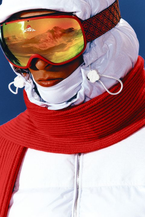 Casablanca Debuts Its First Ski Capsule, Including Skis By Swiss Freeski Brand, Faction illustration 4