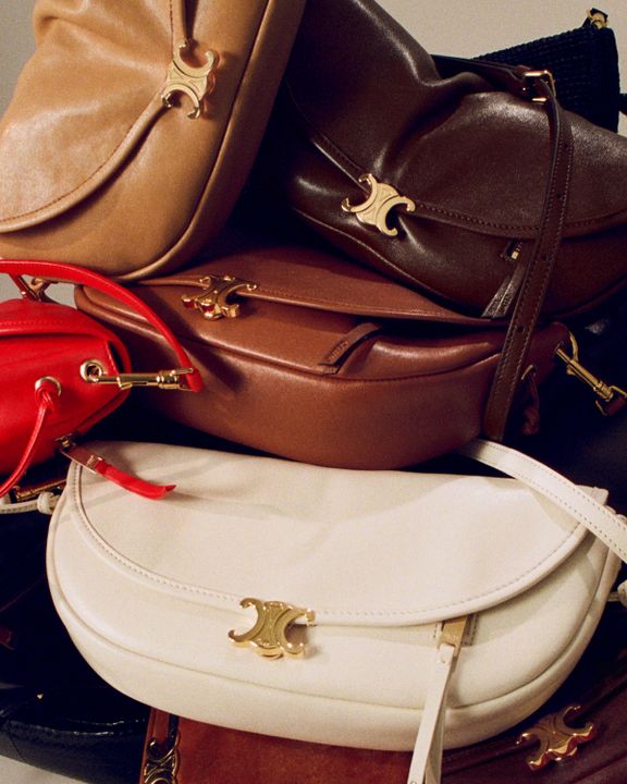 Celine Unveils the Little Half Moon for the Soft Triomphe Line illustration 1