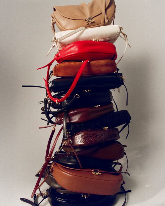 Celine Unveils the Little Half Moon for the Soft Triomphe Line illustration 9