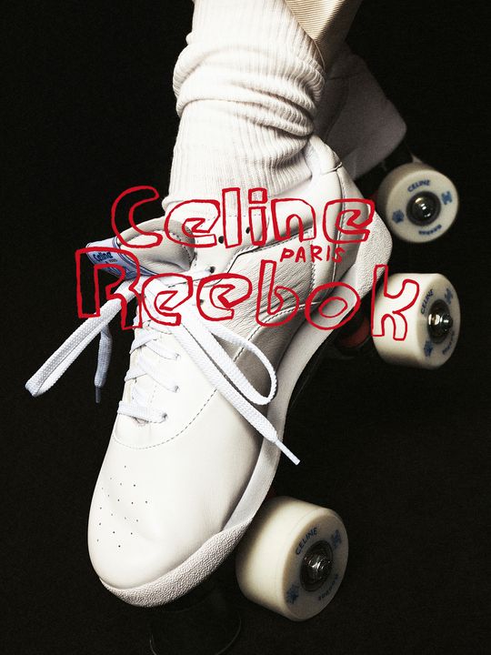 Celine/Reebok Freestyle Lo Campaign illustration 1