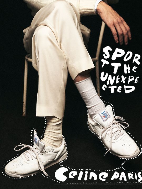 Celine/Reebok Freestyle Lo Campaign illustration 5