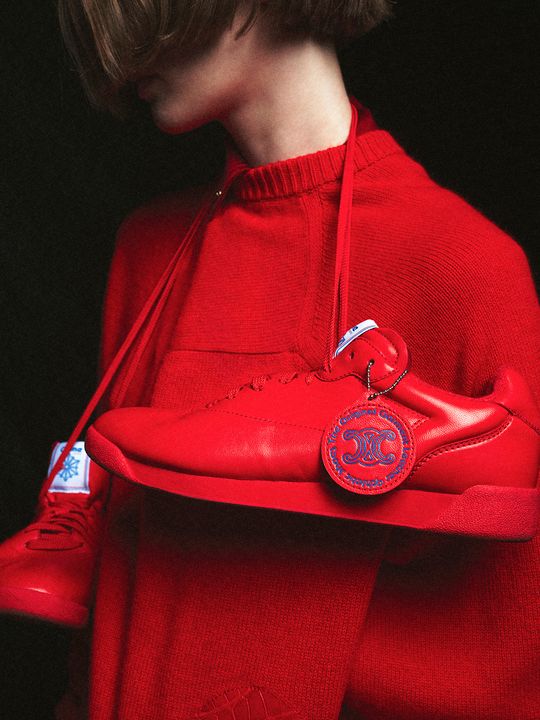 Celine/Reebok Freestyle Lo Campaign illustration 7