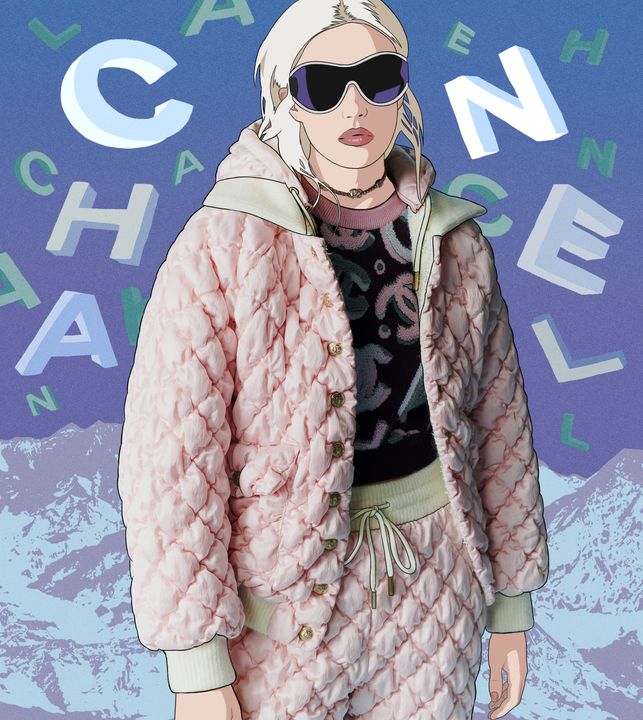 CHANEL COCO NEIGE 2023/24 WINTER SKI COLLECTION ❤️ CHANEL 23N