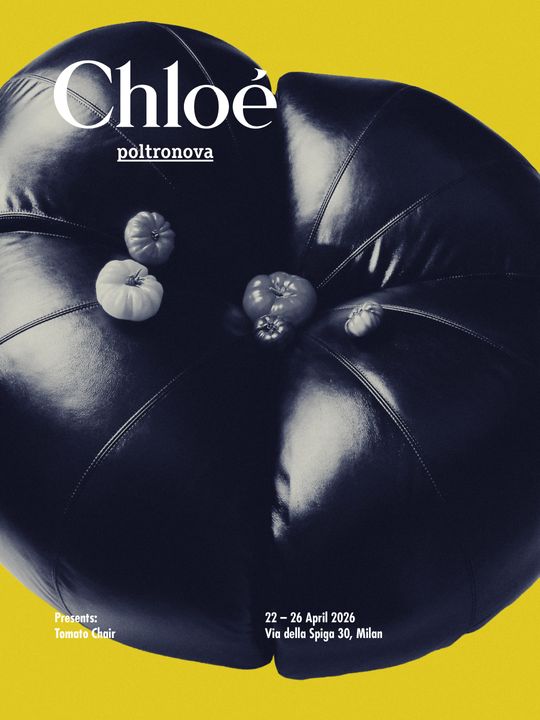 CHLOÉ UNVEILS AN EXCLUSIVE RE-EDITION OF THE ICONIC TOMATO CHAIR WITH POLTRONOVA illustration 7