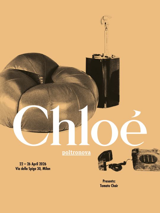 CHLOÉ UNVEILS AN EXCLUSIVE RE-EDITION OF THE ICONIC TOMATO CHAIR WITH POLTRONOVA illustration 8