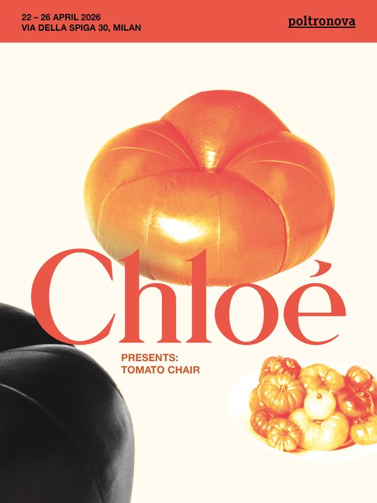 CHLOÉ UNVEILS AN EXCLUSIVE RE-EDITION OF THE ICONIC TOMATO CHAIR WITH POLTRONOVA illustration 10