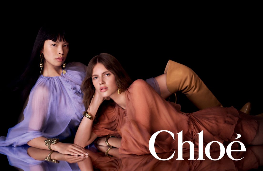 CHLOÉ unveils the Winter 2024 campaign illustration 2