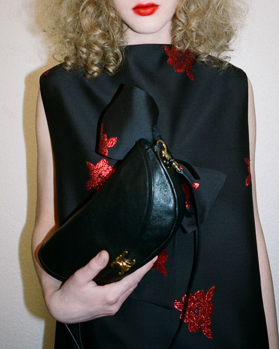 Celine Unveils the Little Half Moon for the Soft Triomphe Line illustration 3