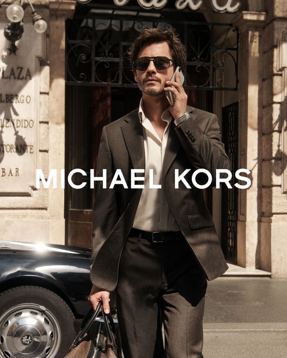 Introducing The Michael Kors Fall 2025 Campaign Starring Brand Ambassadors Suki Waterhouse & Logan Lerman illustration 1