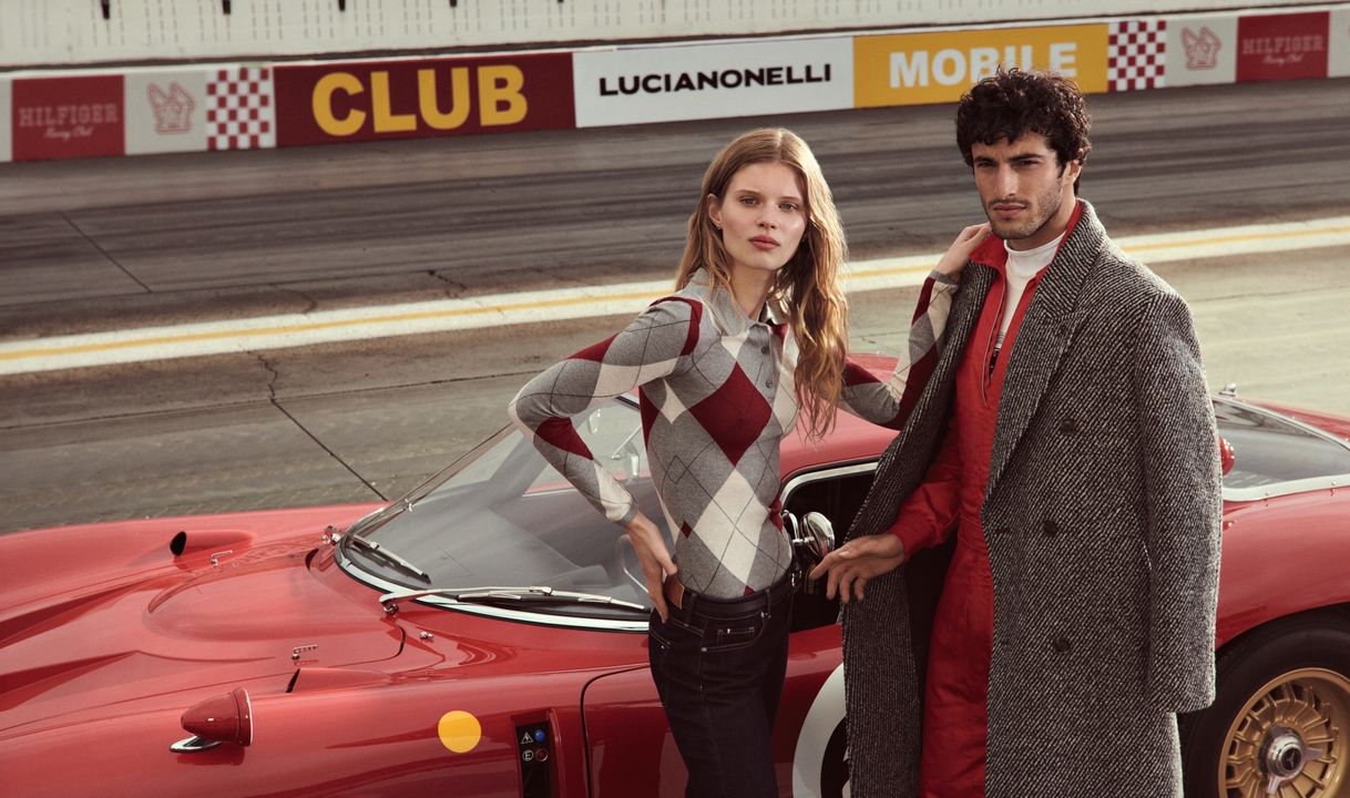 Tommy Hilfiger Puts Prep On The Racetrack For Fall 2025 Campaign Opening The Doors To "The Hilfiger Racing Club" illustration 9
