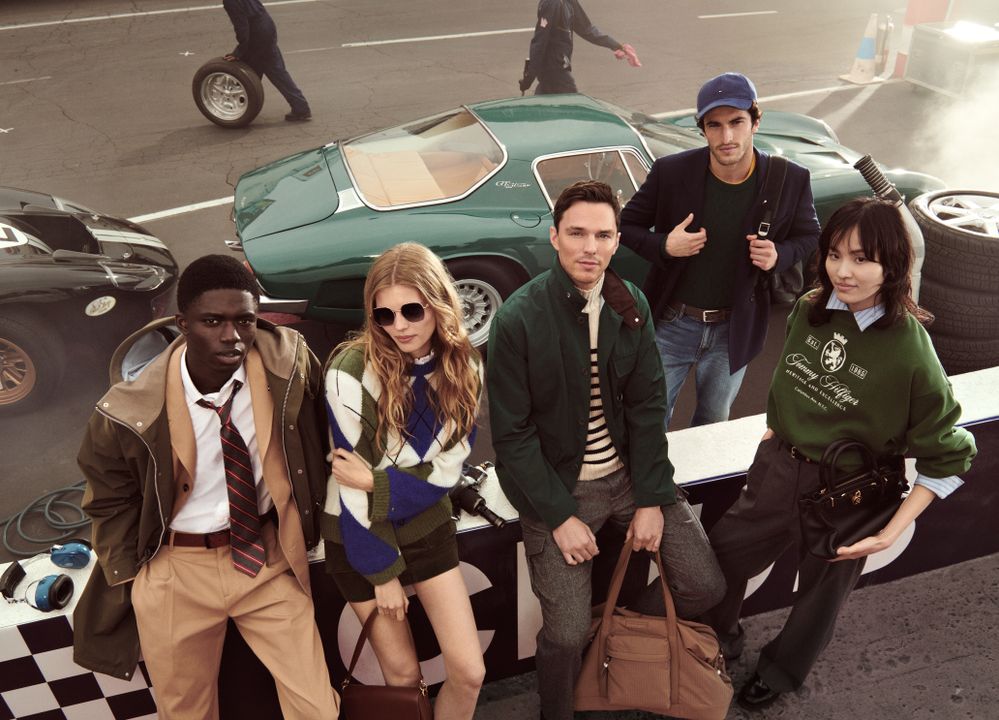 Tommy Hilfiger Puts Prep On The Racetrack For Fall 2025 Campaign Opening The Doors To "The Hilfiger Racing Club" illustration 4