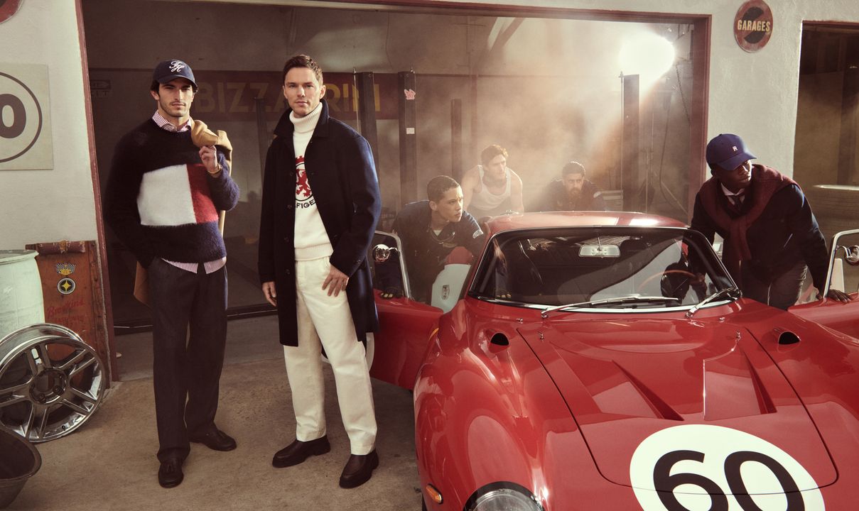 Tommy Hilfiger Puts Prep On The Racetrack For Fall 2025 Campaign Opening The Doors To "The Hilfiger Racing Club" illustration 5